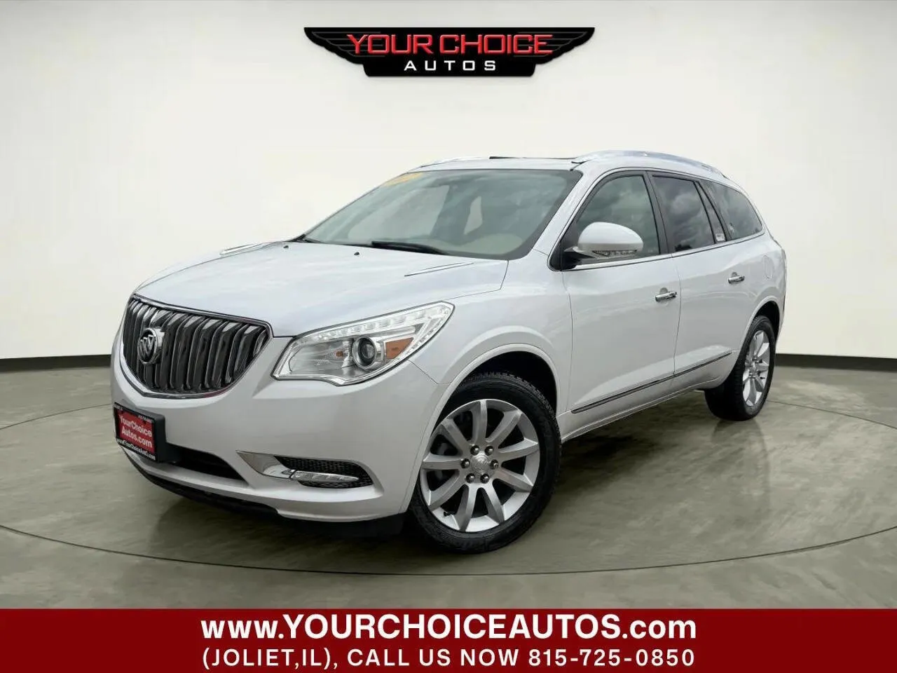 White 2017 Buick Enclave Premium for sale in Joliet, IL