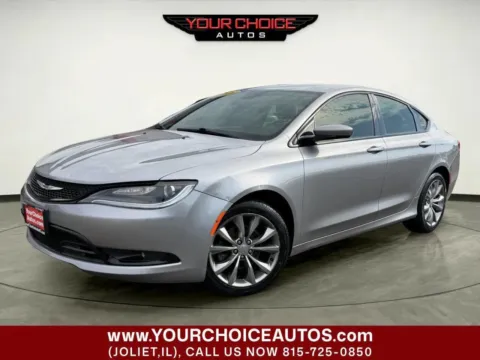 Silver 2016 Chrysler 200 S for sale in Joliet, IL
