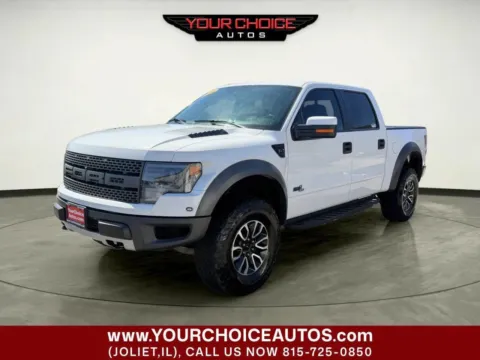 White 2014 Ford F-150 SVT Raptor for sale in Joliet, IL