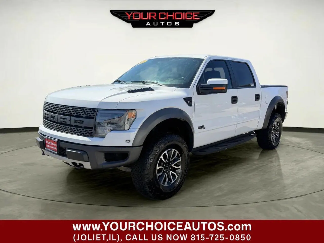 White 2014 Ford F-150 SVT Raptor for sale in Joliet, IL