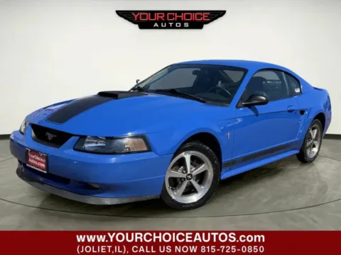 Blue 2003 Ford Mustang Premium Mach 1 for sale in Joliet, IL