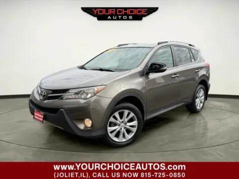 Brown 2013 Toyota RAV4 Limited for sale in Joliet, IL