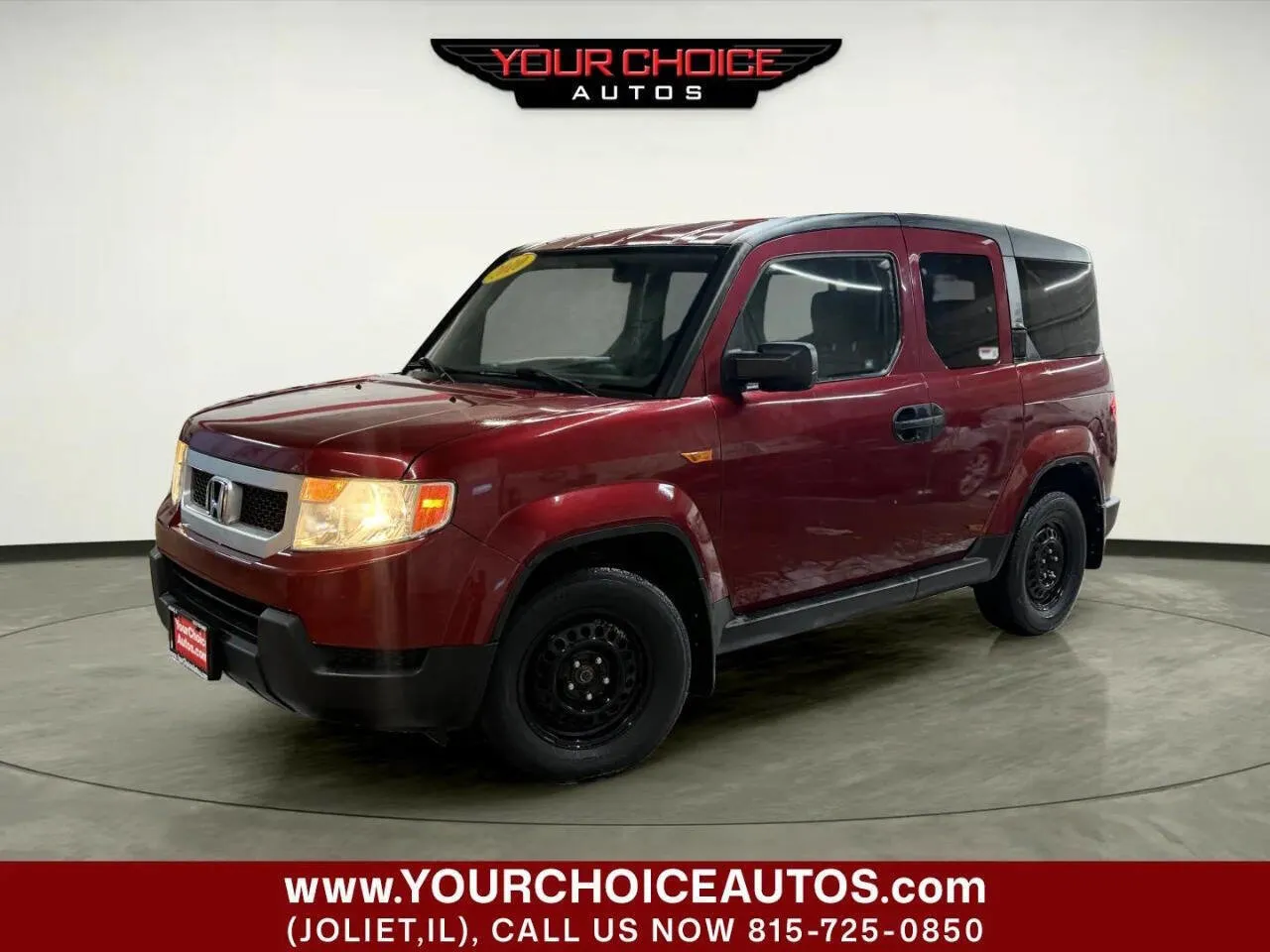 Red 2010 Honda Element EX AWD 4dr SUV 5A for sale in Joliet, IL