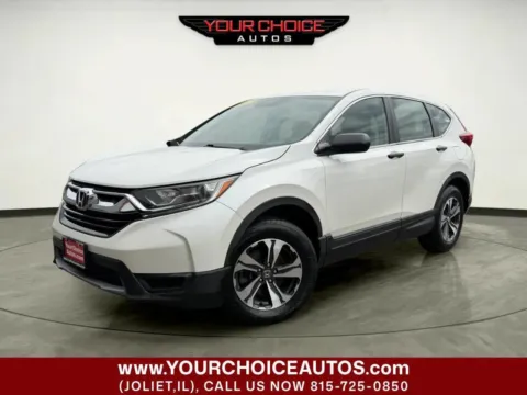 White 2017 Honda CR-V LX for sale in Joliet, IL