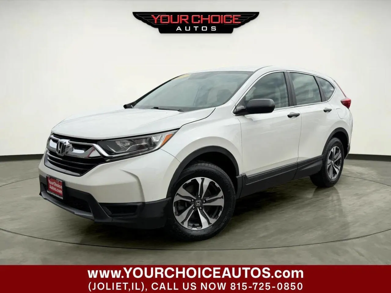 White 2017 Honda CR-V LX for sale in Joliet, IL