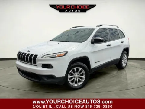 White 2017 Jeep Cherokee Altitude for sale in Joliet, IL