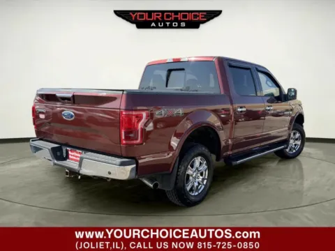 More photos of 2015 Ford F-150 Lariat 4x4 4dr SuperCrew 5.5 ft. SB at Your Choice Autos - Joliet, IL