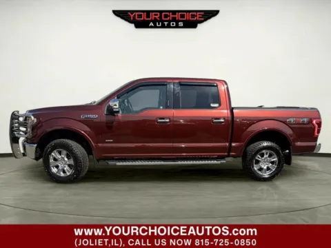 Photos of 2015 Ford F-150 Lariat 4x4 4dr SuperCrew 5.5 ft. SB for sale in Joliet, IL at Your Choice Autos - Joliet