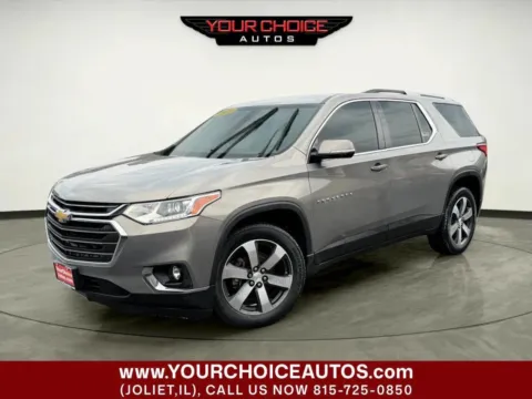 Gray 2018 Chevrolet Traverse LT Leather for sale in Joliet, IL