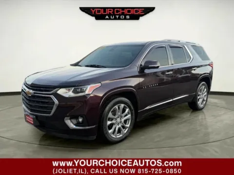 Black 2019 Chevrolet Traverse Premier for sale in Joliet, IL