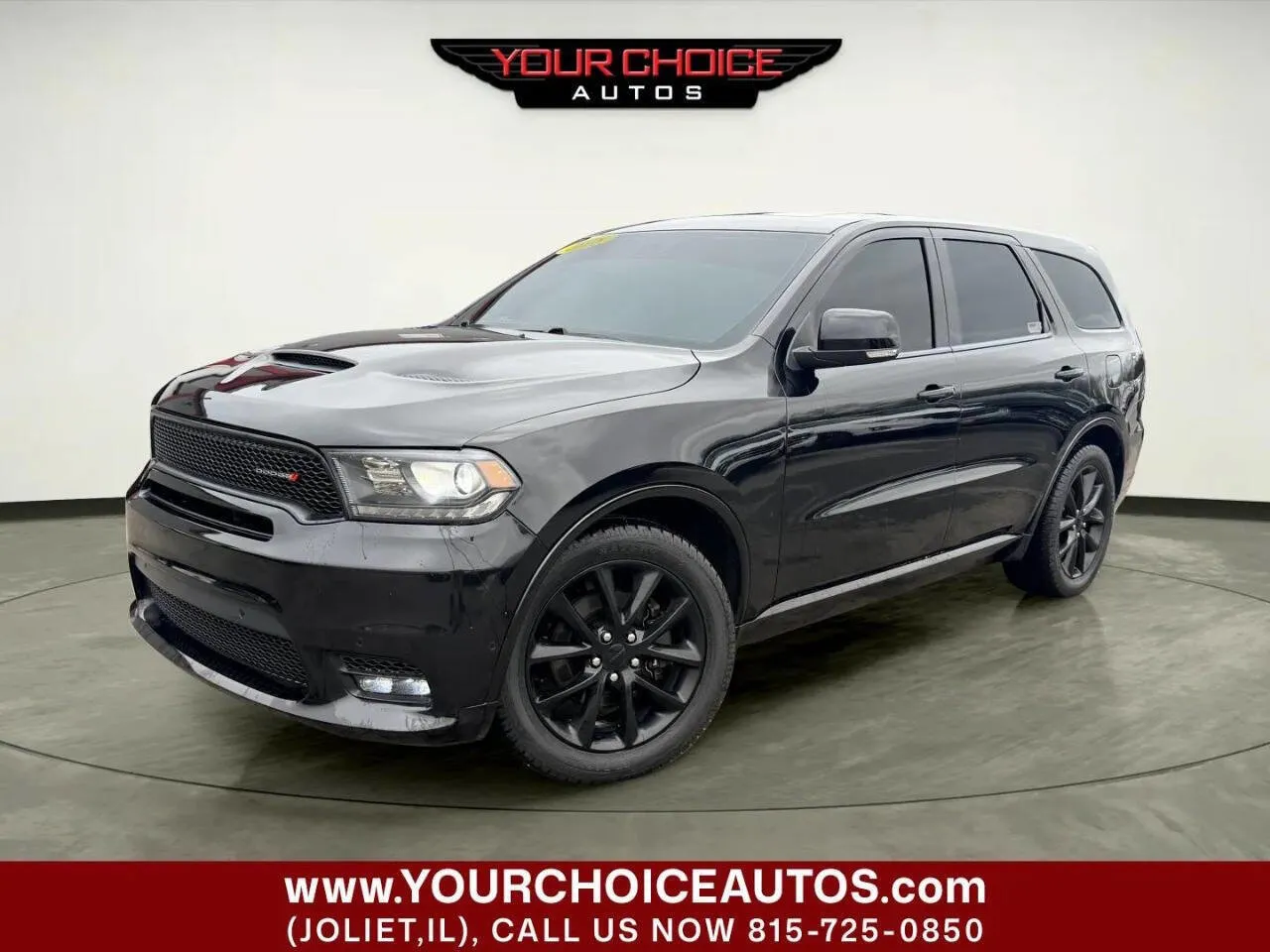 Black 2018 Dodge Durango R/T for sale in Joliet, IL