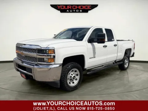 White 2019 Chevrolet Silverado 2500 HD Work Truck for sale in Joliet, IL