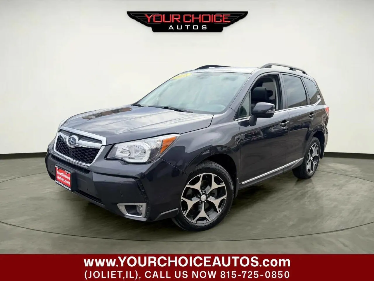 Gray 2016 Subaru Forester 2.0XT Touring for sale in Joliet, IL