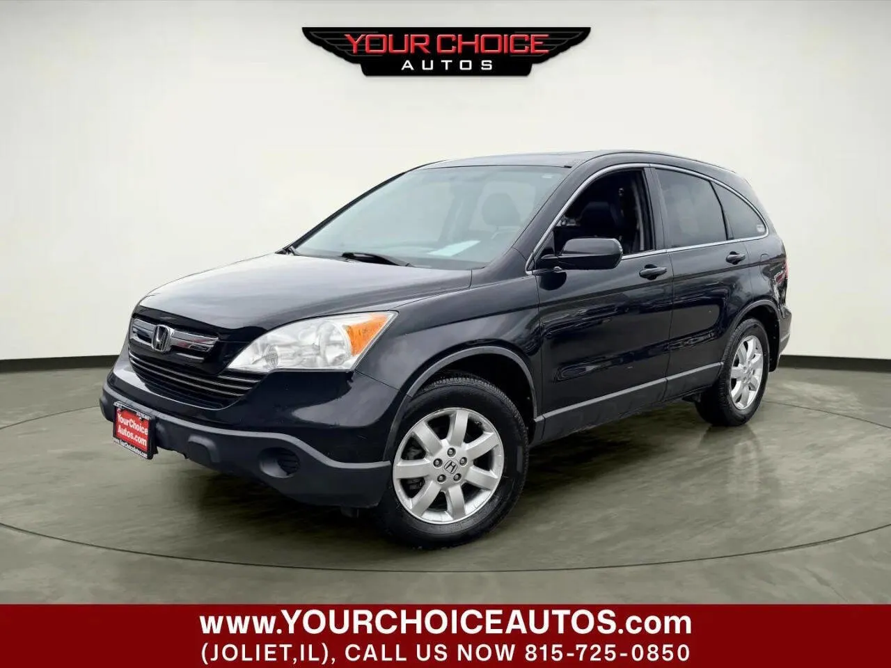 Black 2009 Honda CR-V EX-L for sale in Joliet, IL