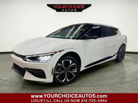 White 2022 Kia EV6 GT-Line for sale in Joliet, IL