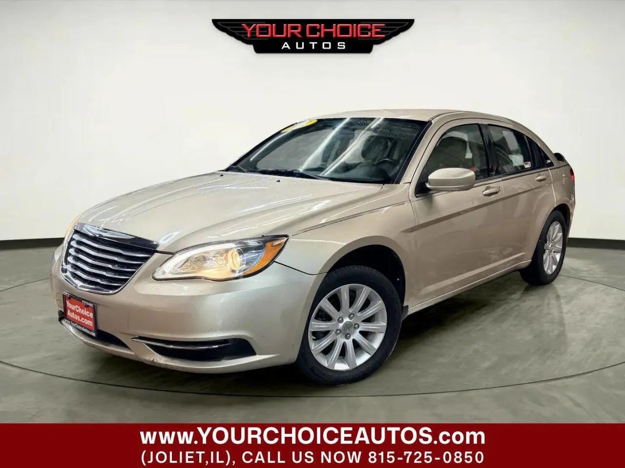 Beige 2013 Chrysler 200 Touring for sale in Joliet, IL