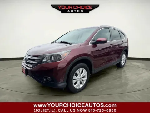 Red 2013 Honda CR-V EX-L for sale in Joliet, IL