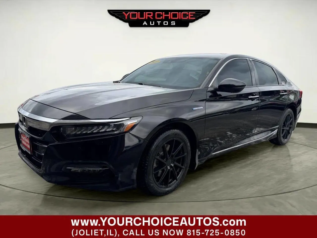 Gray 2019 Honda Accord Hybrid Touring for sale in Joliet, IL