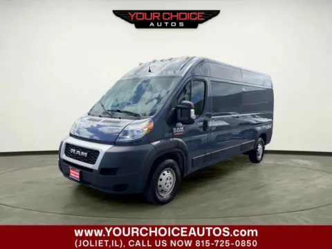 Blue 2019 Ram ProMaster Cargo Van 2500 159 WB 3dr High Roof Cargo Van for sale in Joliet, IL