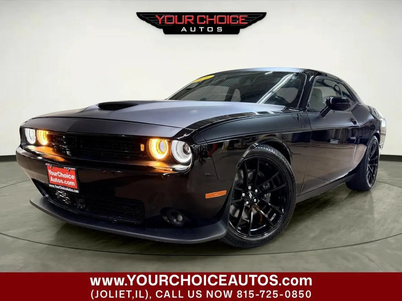Black 2023 Dodge Challenger R/T Scat Pack for sale in Joliet, IL