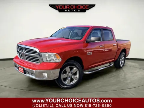 Red 2016 Ram 1500 Big Horn for sale in Joliet, IL