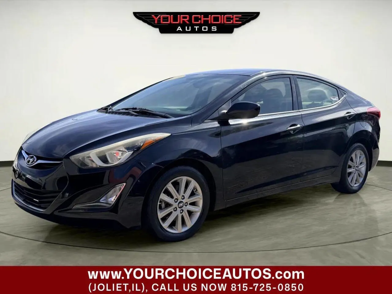 Black 2016 Hyundai Elantra SE for sale in Joliet, IL
