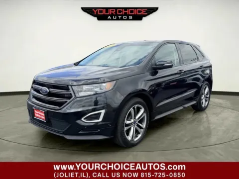 Black 2015 Ford Edge Sport for sale in Joliet, IL