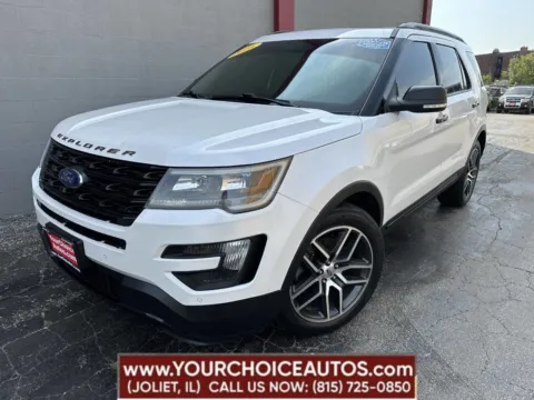 White 2016 Ford Explorer Sport for sale in Joliet, IL