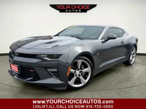 Gray 2018 Chevrolet Camaro 2SS for sale in Joliet, IL