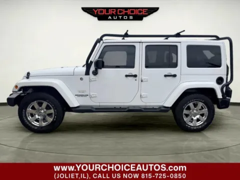 Another view of 2015 Jeep Wrangler Unlimited Sahara for sale in Joliet, IL at Your Choice Autos - Joliet
