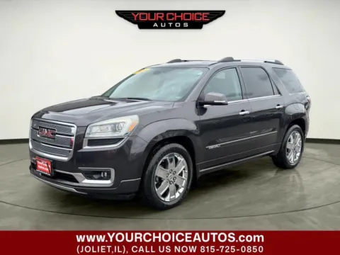 Gray 2014 GMC Acadia Denali for sale in Joliet, IL