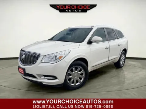 White 2015 Buick Enclave Premium for sale in Joliet, IL