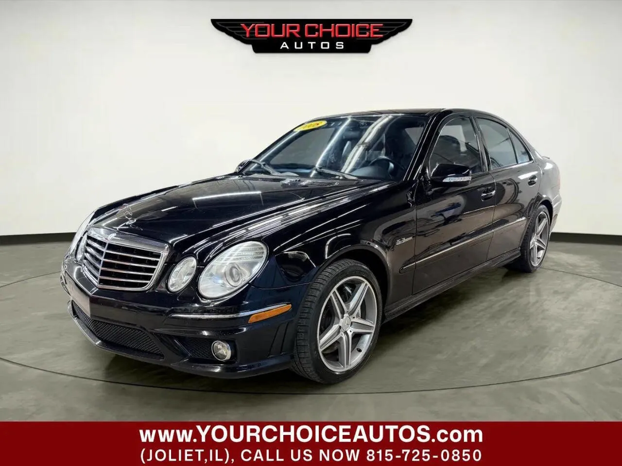 Black 2008 Mercedes-Benz E-Class 6.3L AMG for sale in Joliet, IL