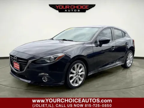 Black 2015 Mazda Mazda3 s Grand Touring for sale in Joliet, IL