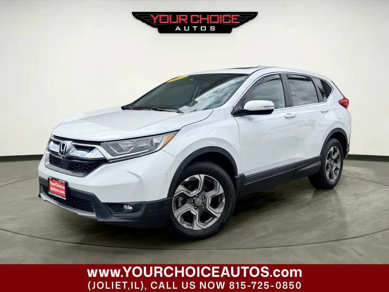 White 2019 Honda CR-V EX-L for sale in Joliet, IL