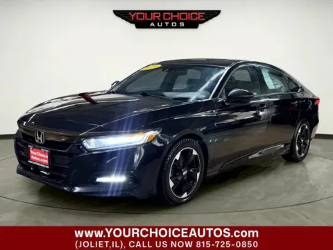 Black 2020 Honda Accord Sedan Sport for sale in Joliet, IL