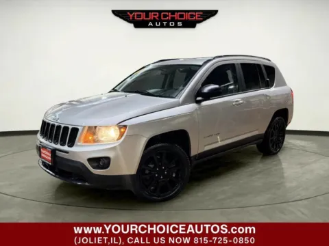 Silver 2013 Jeep Compass Latitude for sale in Joliet, IL