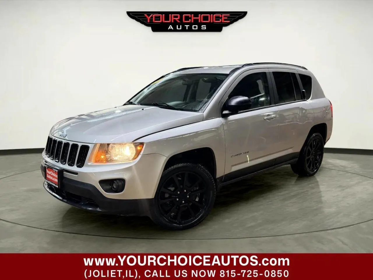 Silver 2013 Jeep Compass Latitude for sale in Joliet, IL