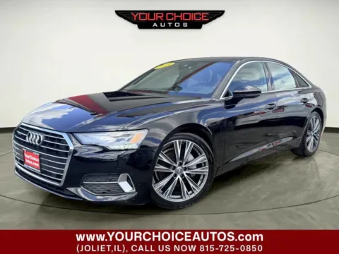 Black 2019 Audi A6 Premium for sale in Joliet, IL