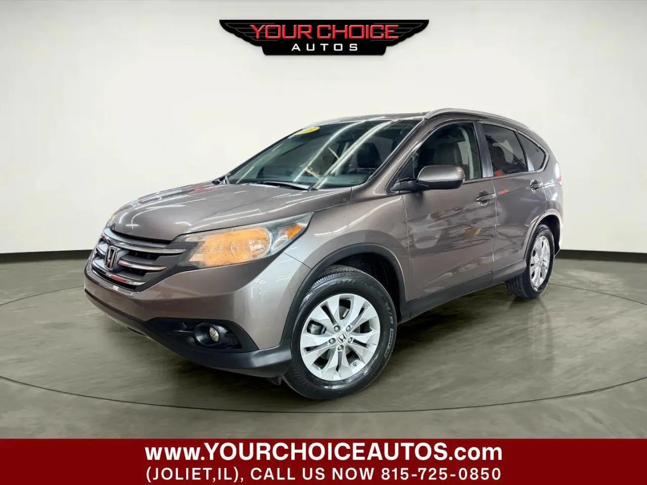 Brown 2013 Honda CR-V EX-L for sale in Joliet, IL