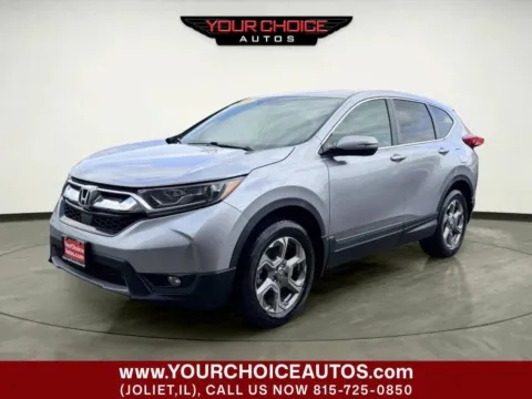Silver 2018 Honda CR-V EX-L for sale in Joliet, IL