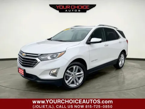 White 2019 Chevrolet Equinox Premier for sale in Joliet, IL
