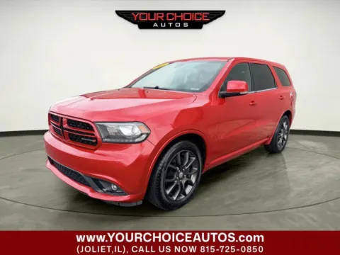Red 2015 Dodge Durango R/T for sale in Joliet, IL