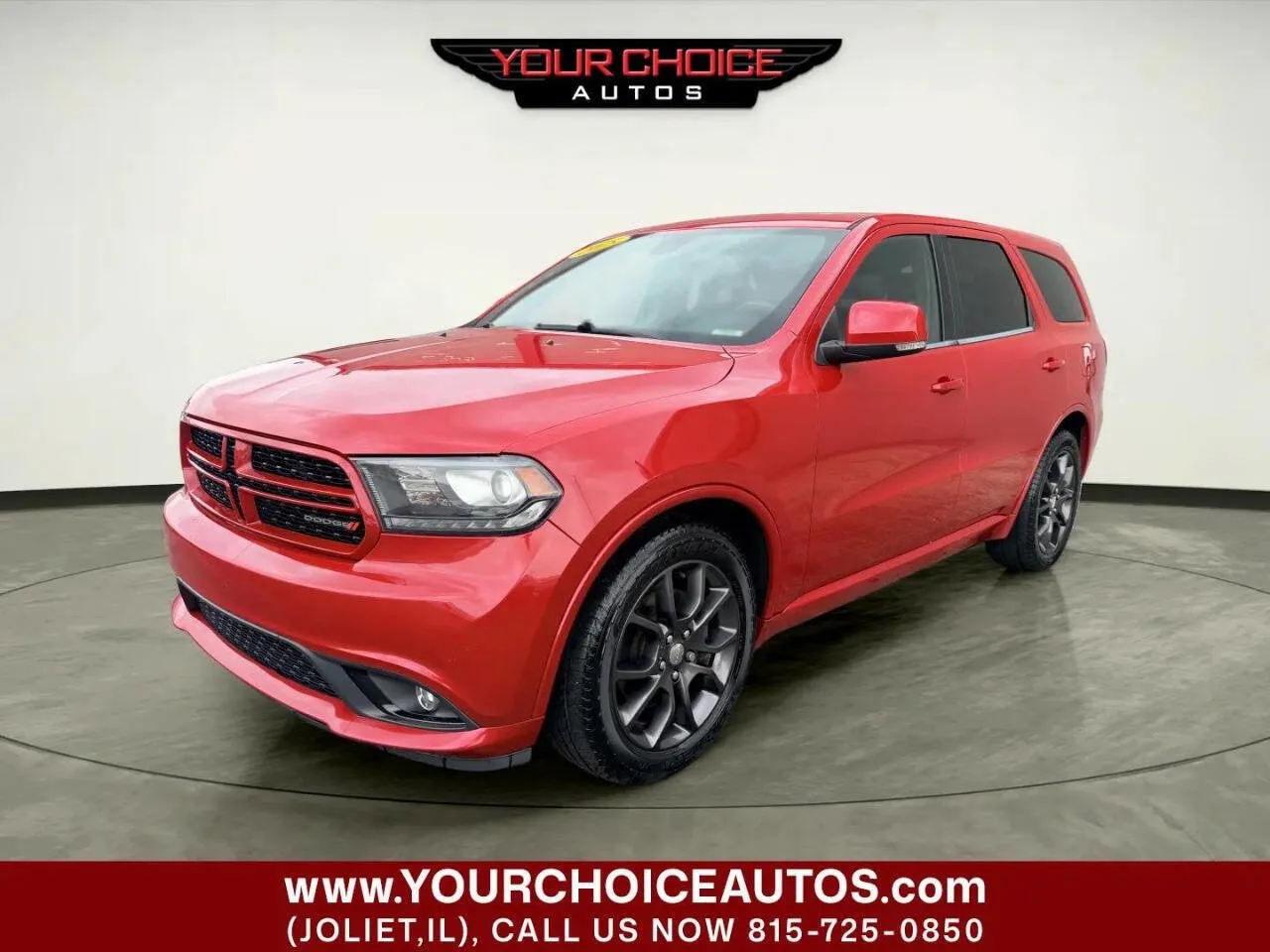 Red 2015 Dodge Durango R/T for sale in Joliet, IL