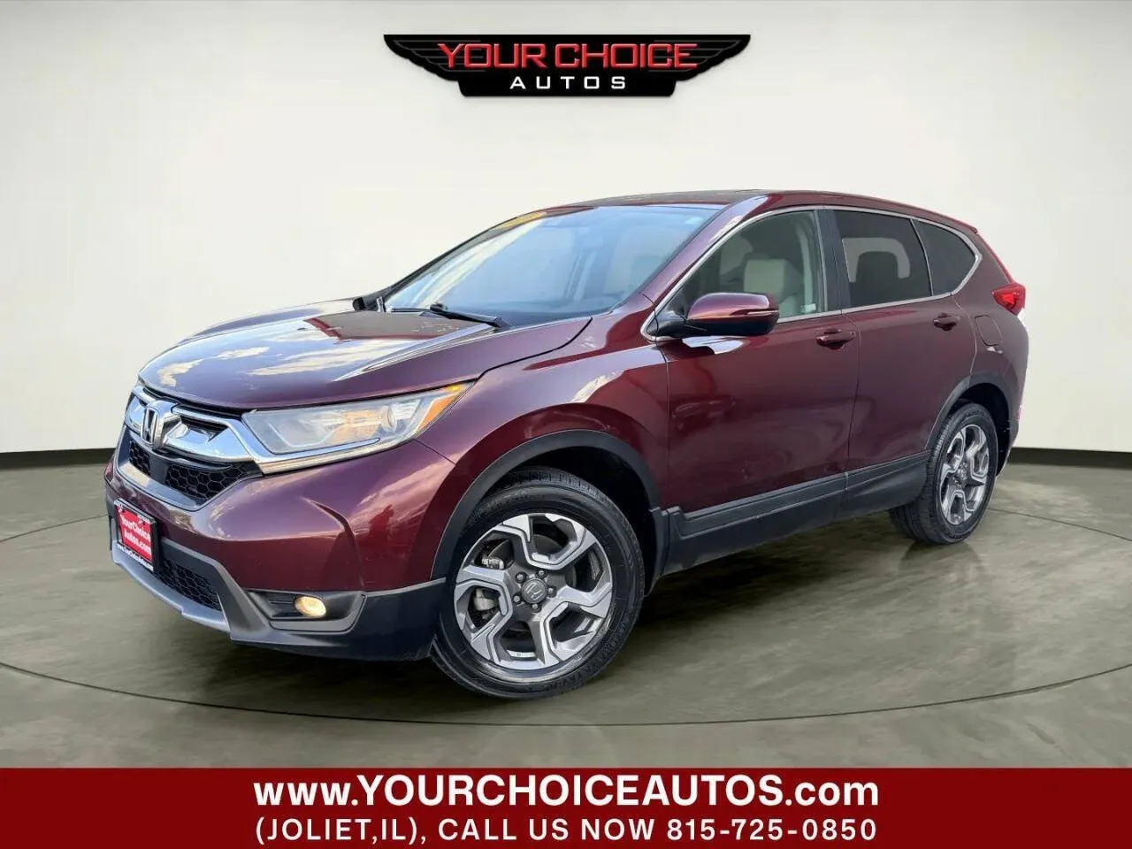 Red 2018 Honda CR-V EX-L for sale in Joliet, IL