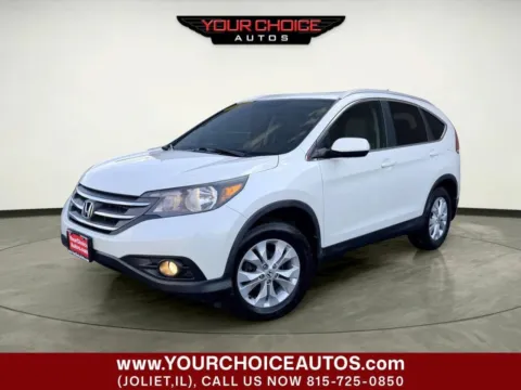 White 2014 Honda CR-V EX-L for sale in Joliet, IL