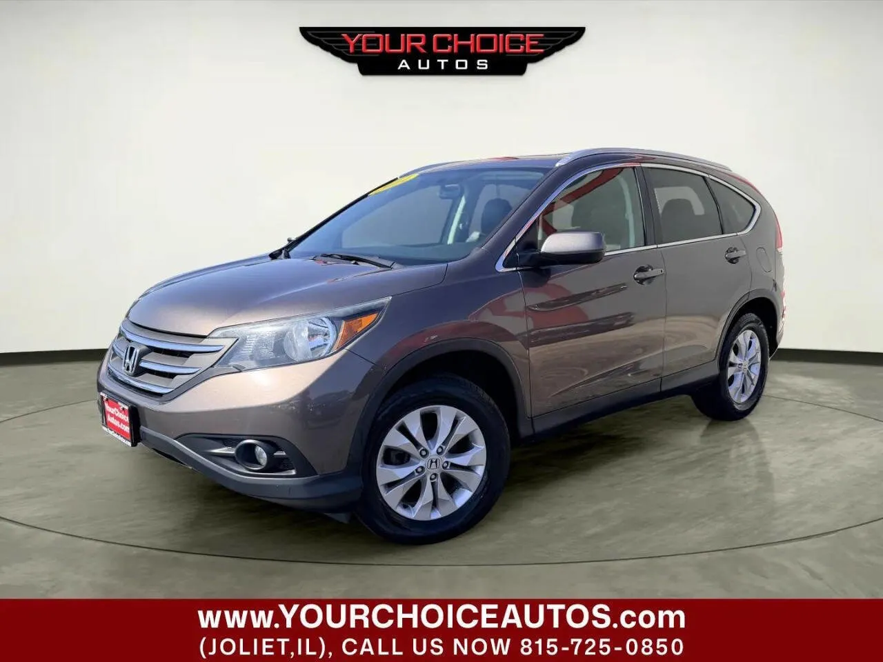 Brown 2014 Honda CR-V EX-L for sale in Joliet, IL