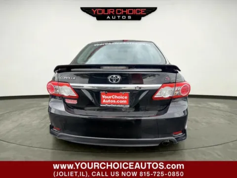 More photos of 2012 Toyota Corolla S 4dr Sedan 4A at Your Choice Autos - Joliet, IL