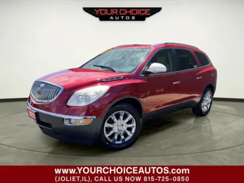 Red 2012 Buick Enclave Leather for sale in Joliet, IL