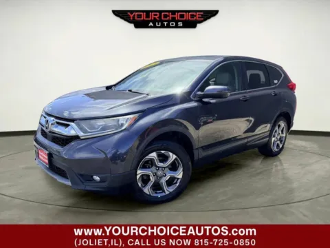 Black 2017 Honda CR-V EX-L for sale in Joliet, IL